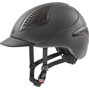 Equisafety uvex exxential iii riding hat black