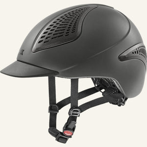 UVEX exxential III Riding Hat - Black - Equisafety