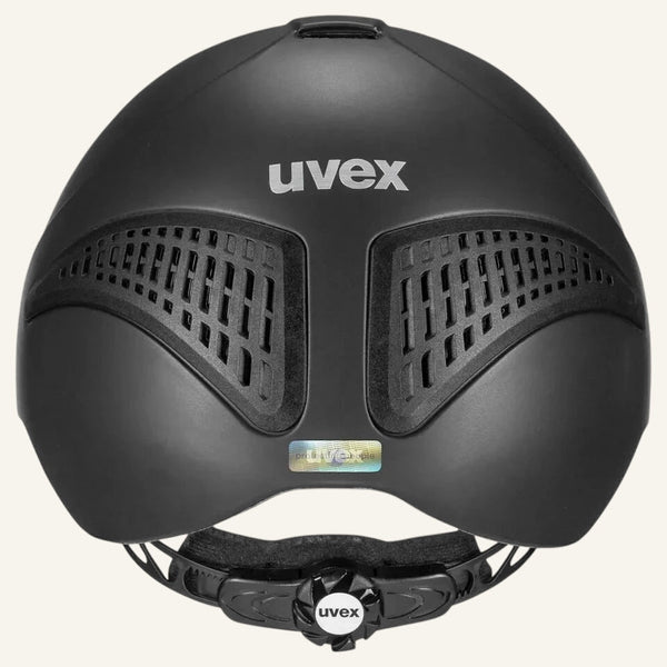 UVEX exxential III Riding Hat - Black - Equisafety
