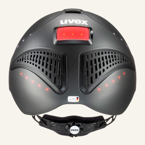 UVEX exxential III Riding Hat - Black - Equisafety