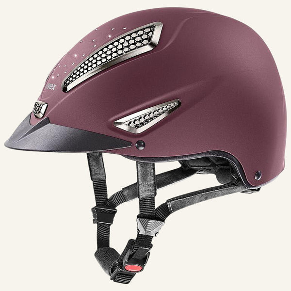 UVEX exxential III Riding Hat - Black - Equisafety