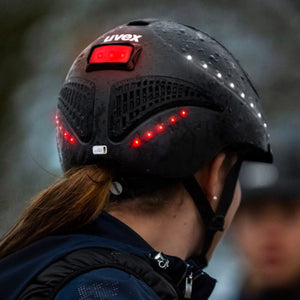 Equisafety uvex exxential iii riding hat black