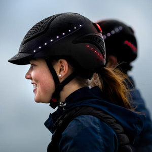 Equisafety uvex exxential iii riding hat black
