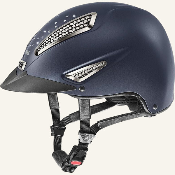 UVEX exxential III Riding Hat - Black - Equisafety