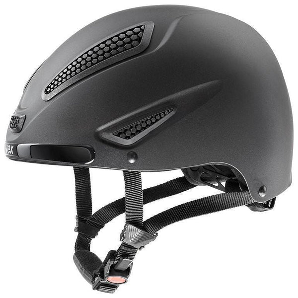 Equisafety uvex exxential iii riding hat black