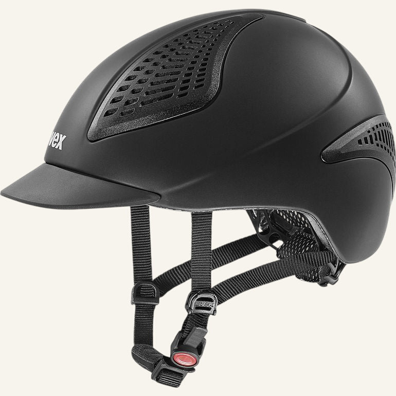 UVEX exxential III Riding Hat - Black - Equisafety