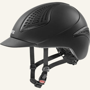 UVEX exxential III Riding Hat - Black - Equisafety