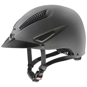 Equisafety uvex exxential iii riding hat black