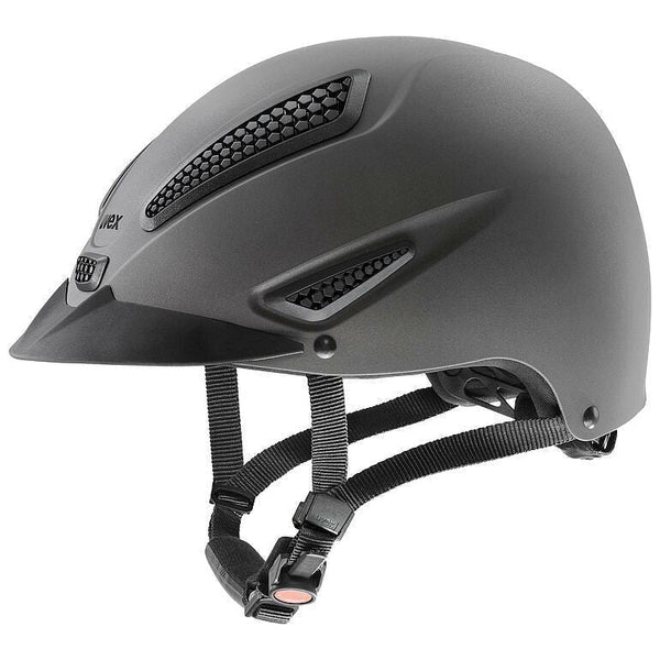 Equisafety uvex exxential iii riding hat black