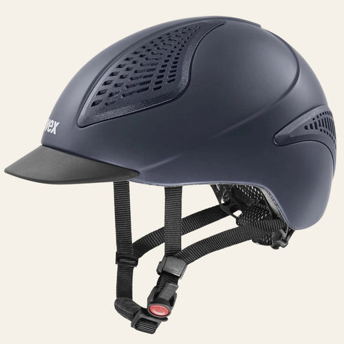 UVEX exxential III Riding Hat - Navy - Equisafety