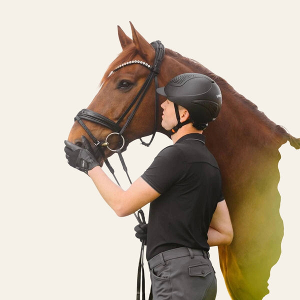 UVEX exxential III Riding Hat - Navy - Equisafety