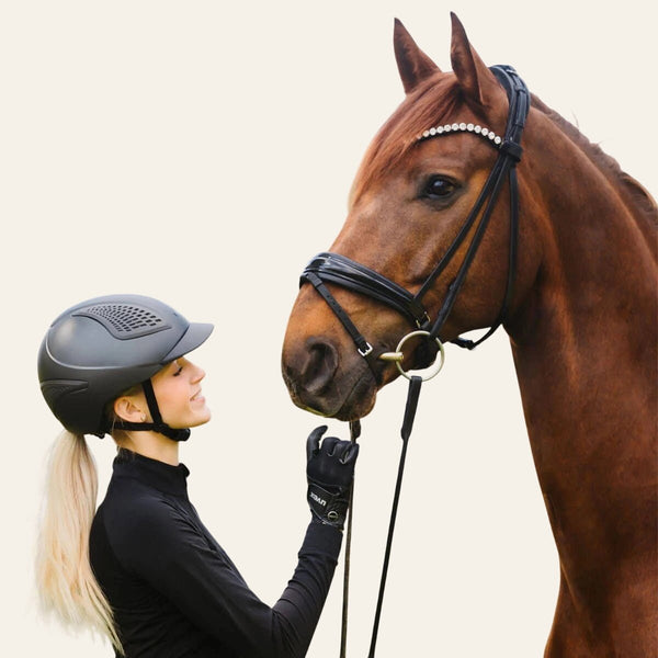 UVEX exxential III Riding Hat - Navy - Equisafety