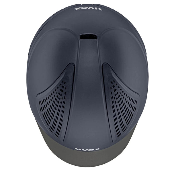UVEX exxential III Riding Hat - Navy - Equisafety