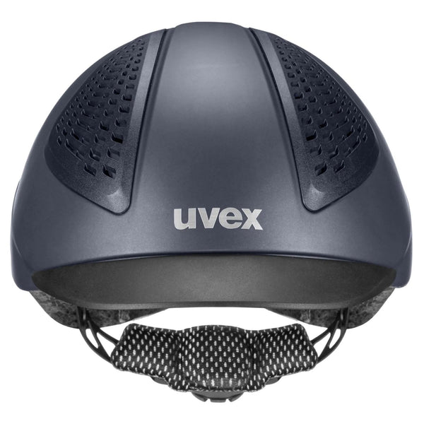 UVEX exxential III Riding Hat - Navy - Equisafety