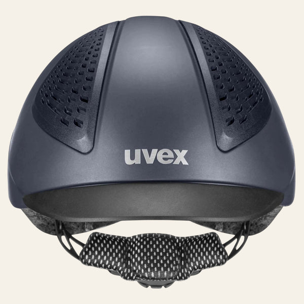 UVEX exxential III Riding Hat - Navy - Equisafety