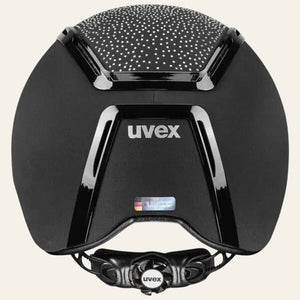 Uvex Horse Riding Helmet Exxeed Flash - Black - Equisafety