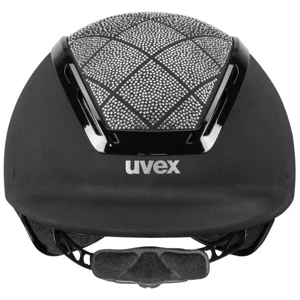 Uvex Horse Riding Helmet Exxeed Flash - Black - Equisafety