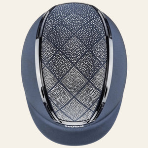 Uvex Horse Riding Helmet Exxeed Flash - Navy - Equisafety