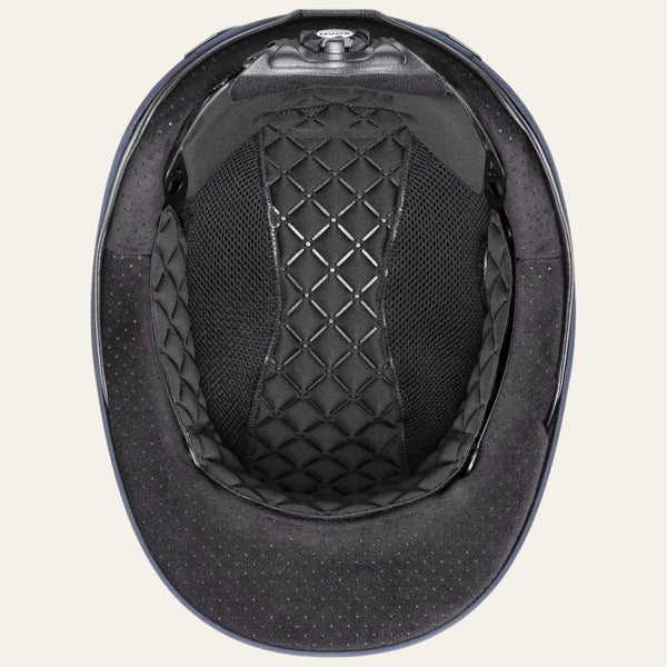 Uvex Horse Riding Helmet Exxeed Flash - Navy - Equisafety