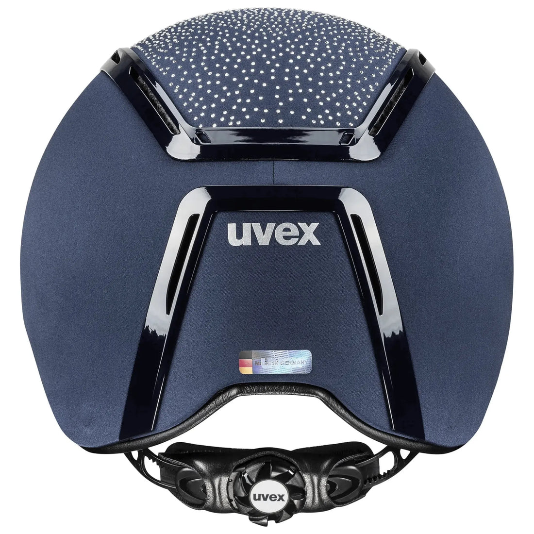 Uvex Horse Riding Helmet Exxeed Flash - Navy - Equisafety