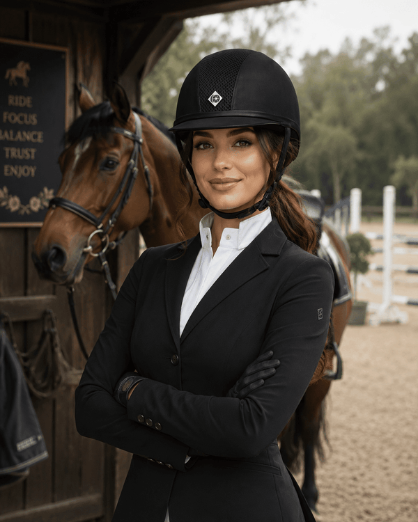 Equisafety uvex kidoxx dekor riding hat burgundy