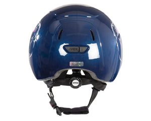 Equisafety uvex kidoxx dekor riding hat burgundy