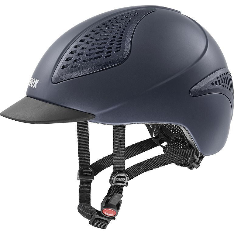 UVEX perfexxion II Riding Hat - blue matt - Equisafety