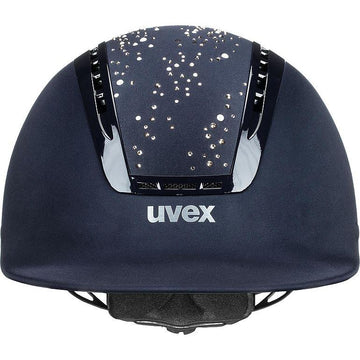 UVEX suxxeed diamond Riding Hat - Navy Rose - Equisafety