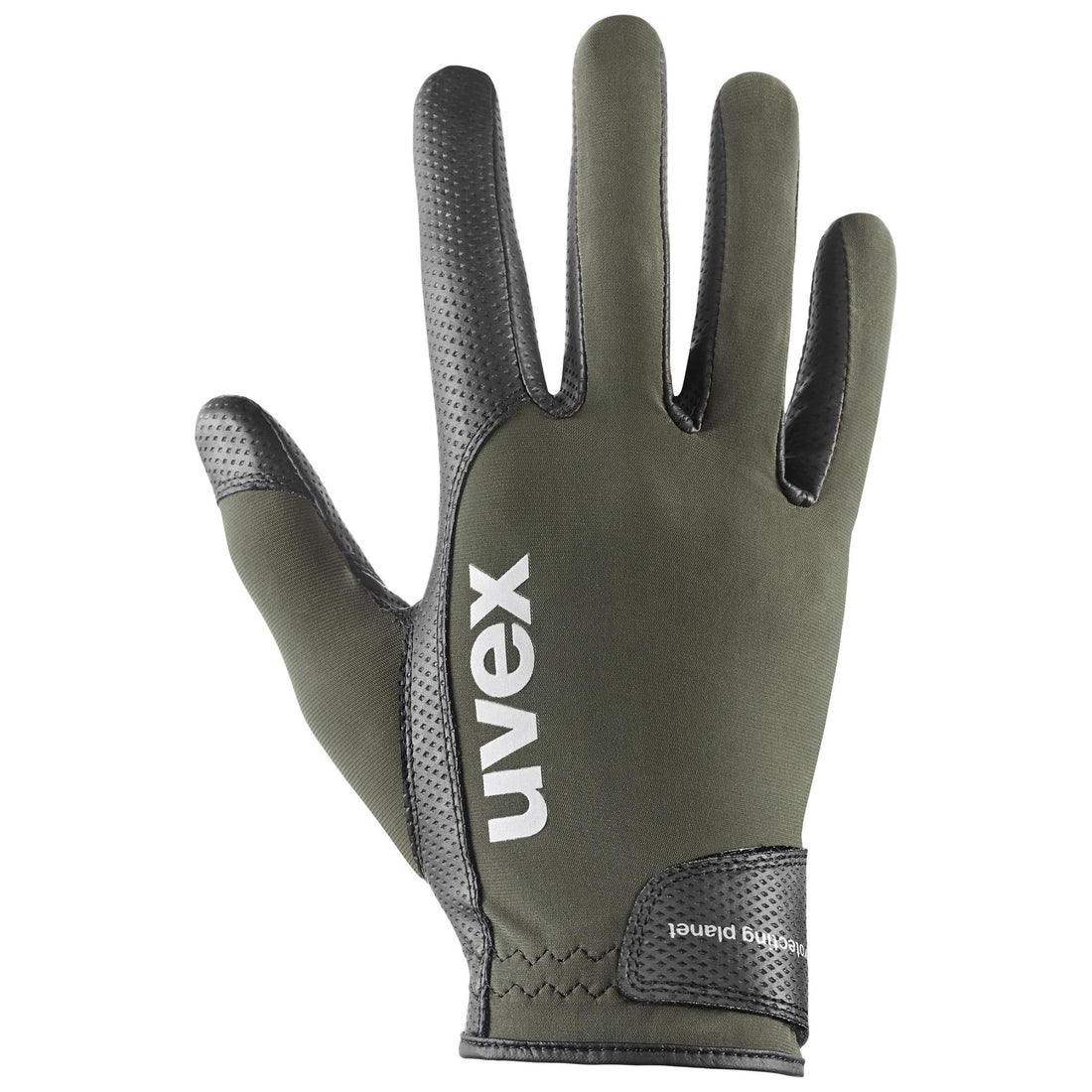 UVEX vida planet Riding Gloves - black/olive - Equisafety