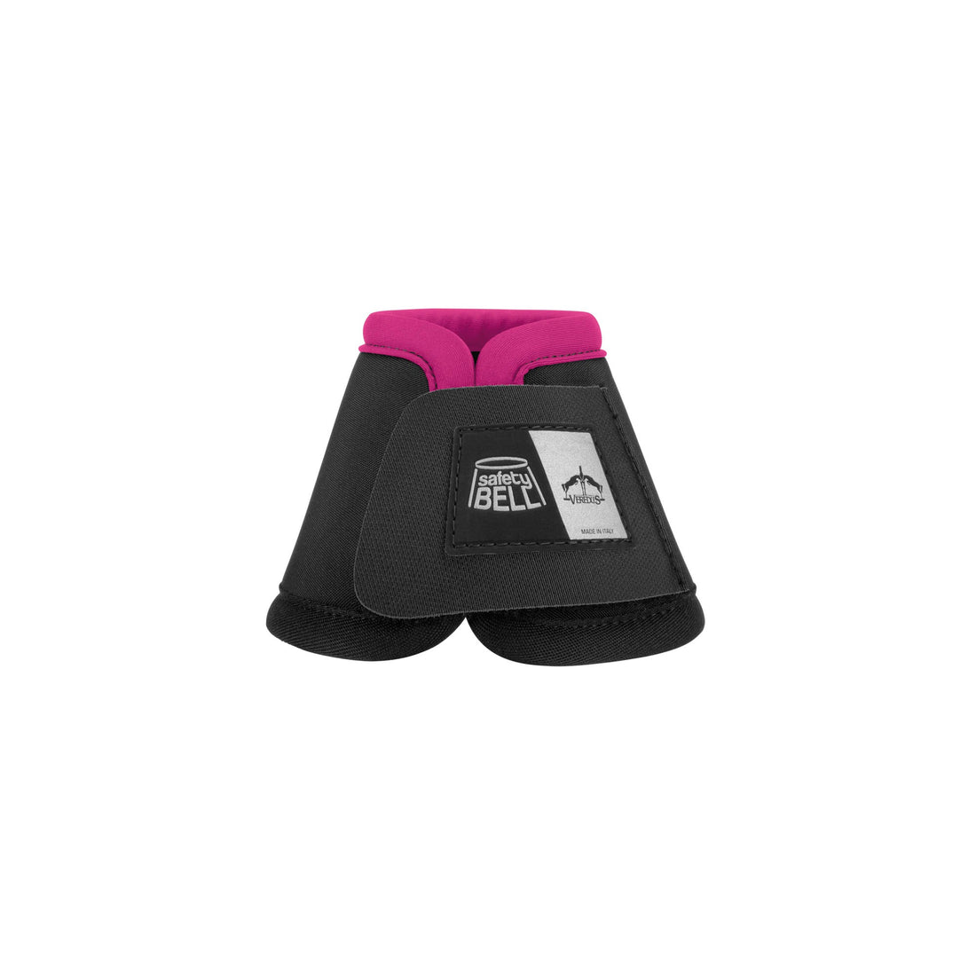 Verdus Light Safety Bell Boot - Heel Protection - Overeach - Black/Pink - Equisafety