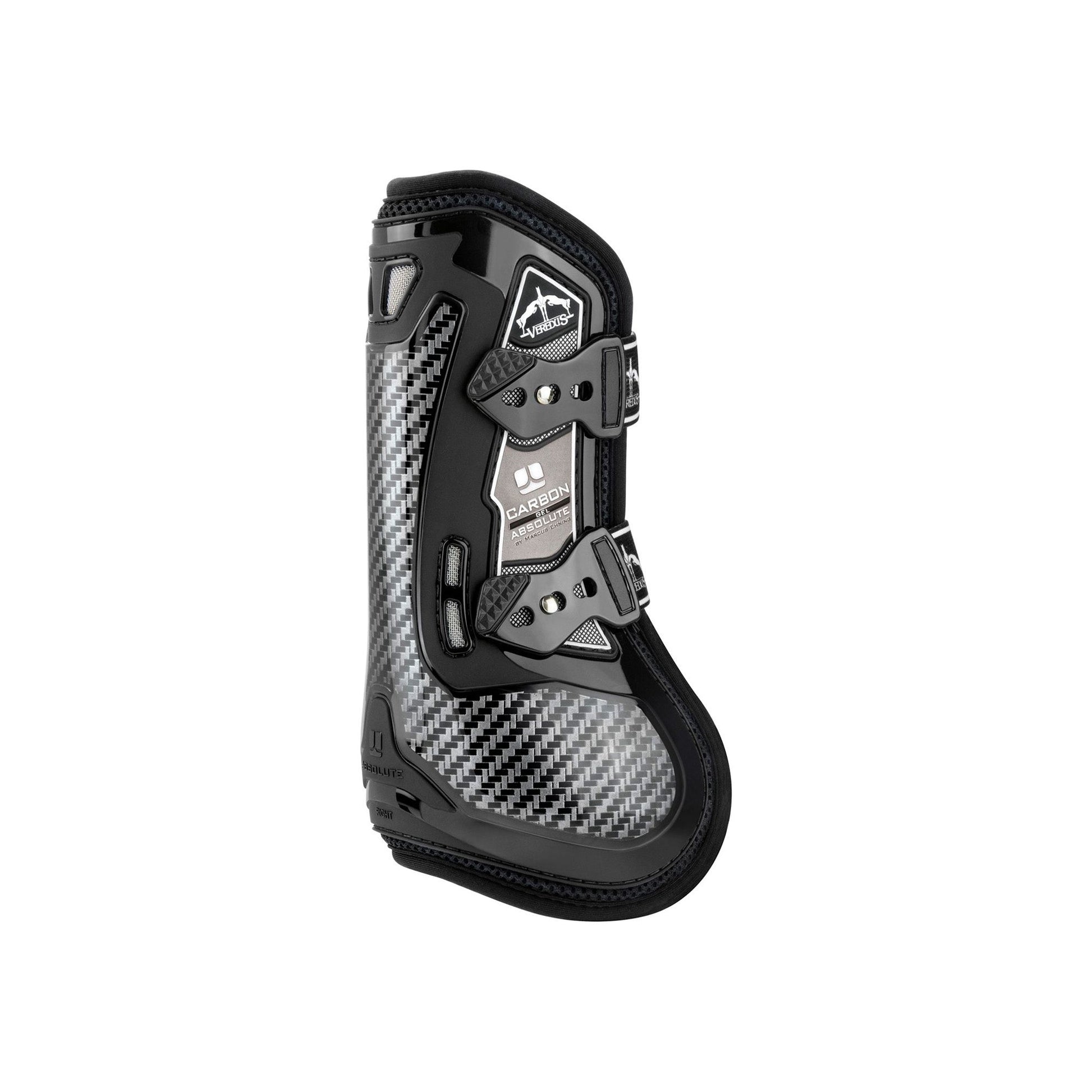 Veredus Carbon Gel Absolute Tendon Boot - Horse Front Leg - Black - Equisafety