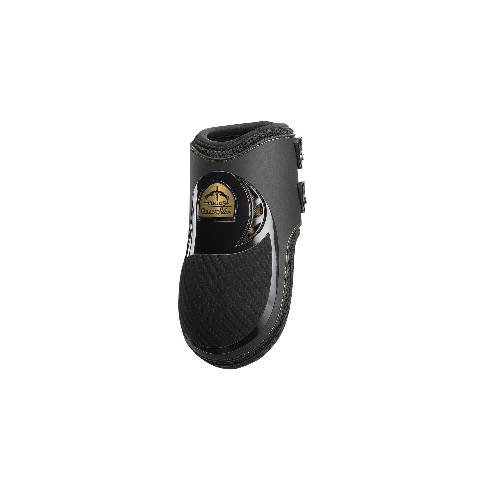 Veredus Grand Slam Carbon Gel Fetlock Boots Horse - Rear Leg - Black - Equisafety