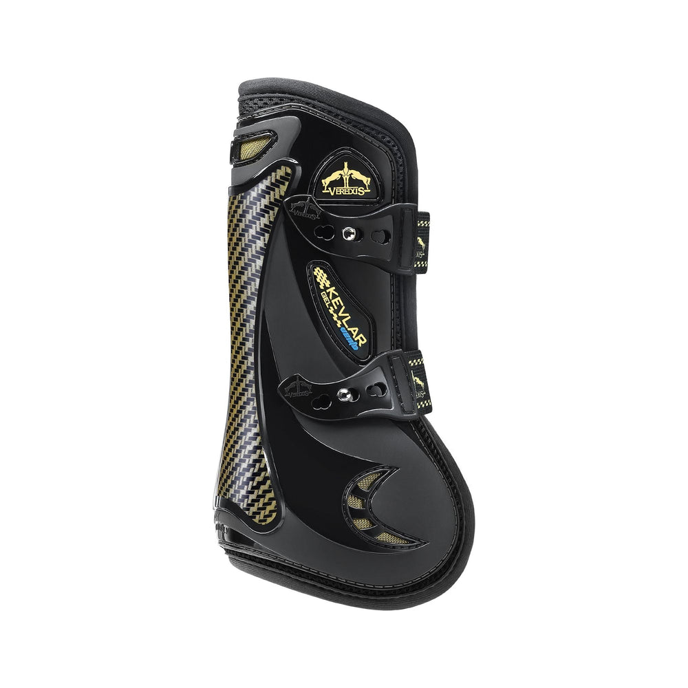 Veredus Kevelar Gel Vento Front Leg - Horse - Tendon Boot - Black - Equisafety
