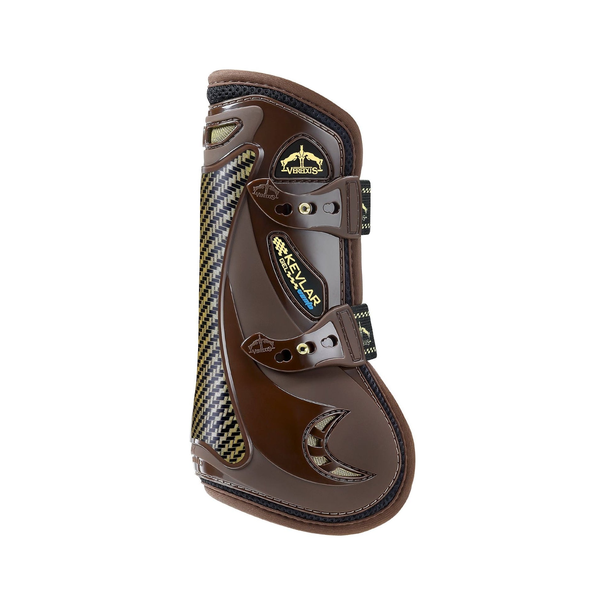 Veredus Kevelar Gel Vento Front Leg - Horse - Tendon Boot - Brown - Equisafety