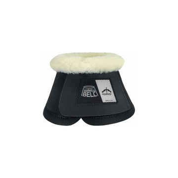 Veredus Light Safety Bell Boot - Techno Sheepskin - Overreach - Black - Equisafety