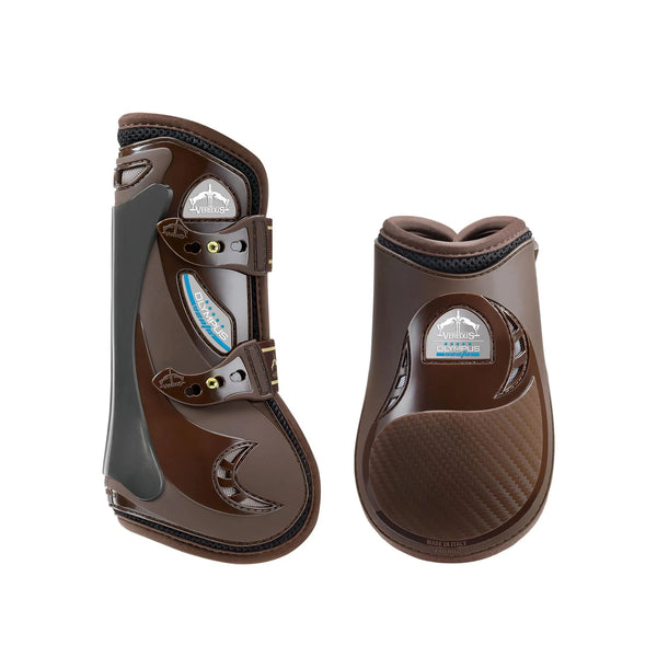 Veredus Olympus Vento Front Tendon Boots - Black - Equisafety