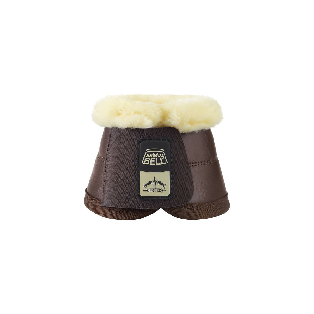 Veredus Safety Overreach Boot - Techno Shhepskin - Horse Front Leg - Heel Protection - Brown - Equisafety