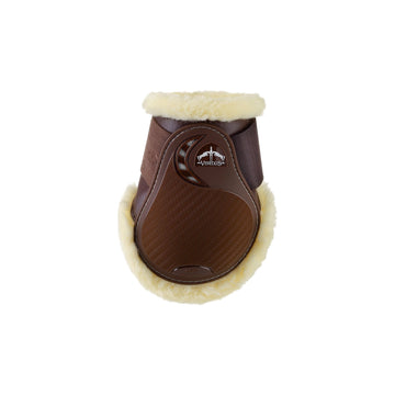 Veredus TRC Vento - Fetlock Boot - Horse Rear Leg - Techno Sheepskin - Brown - Equisafety