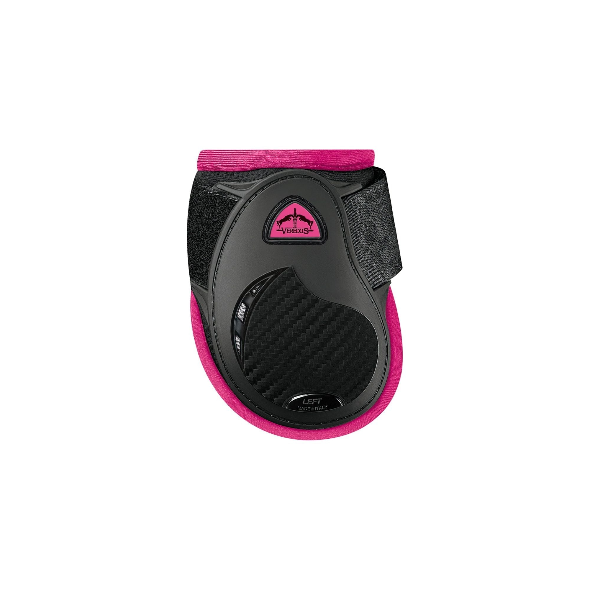 Veredus Young Jump Vento Fetlock Boot - Black/Pink - Equisafety