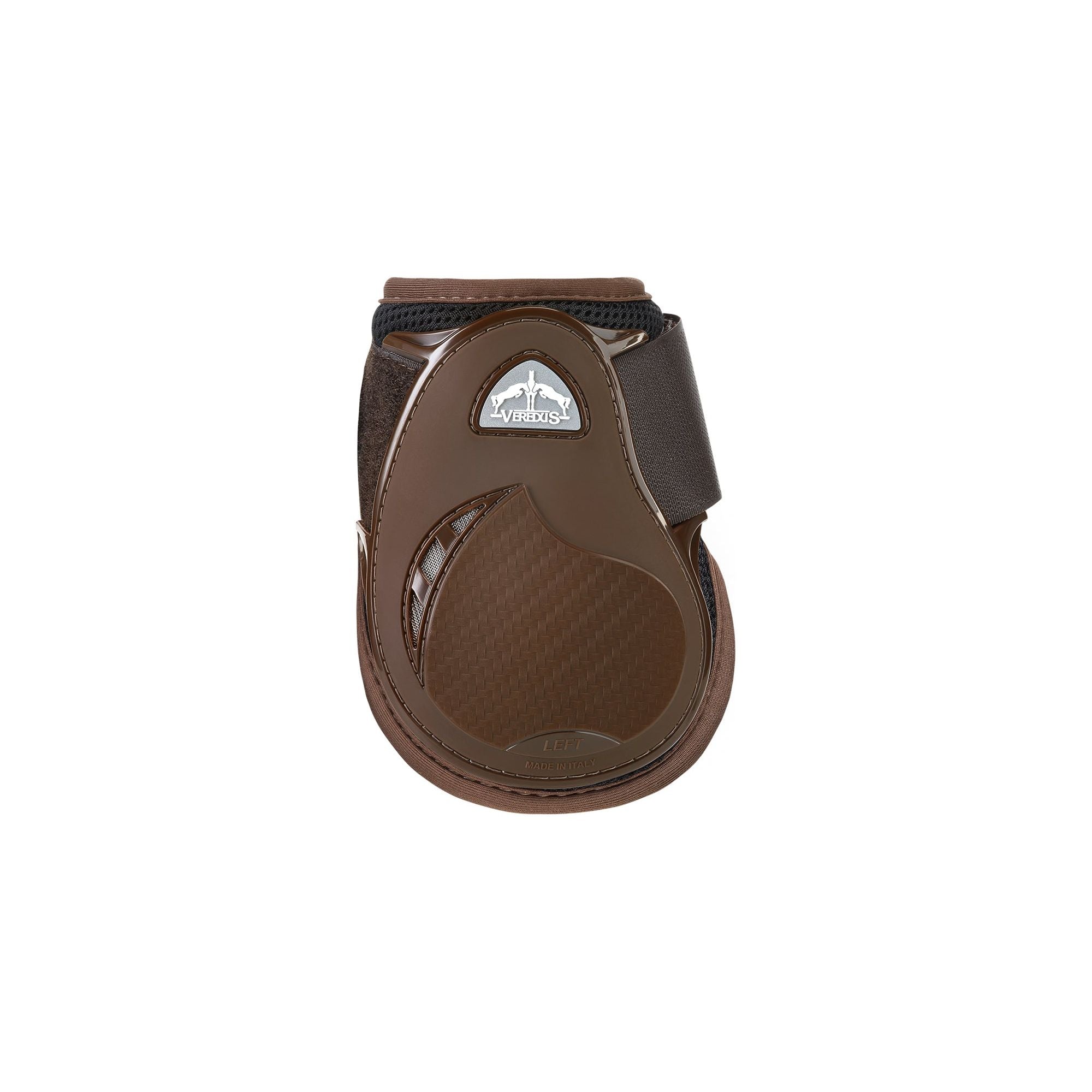 Veredus Young Jump Vento Fetlock Boots - Horse Rear Leg - Brown - Equisafety