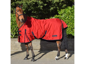 Whitaker Rastrick 0g Lightweight Turnout - Red - 6ft9 only - Equisafety