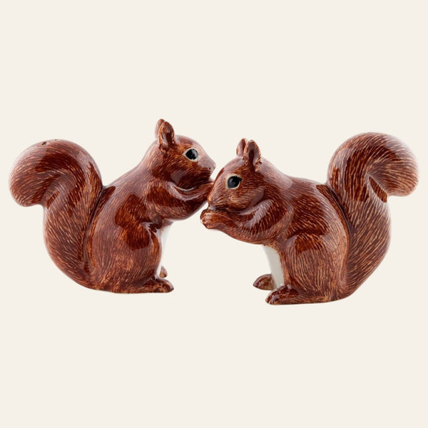 Equisafety wood mouse salt and pepper pots