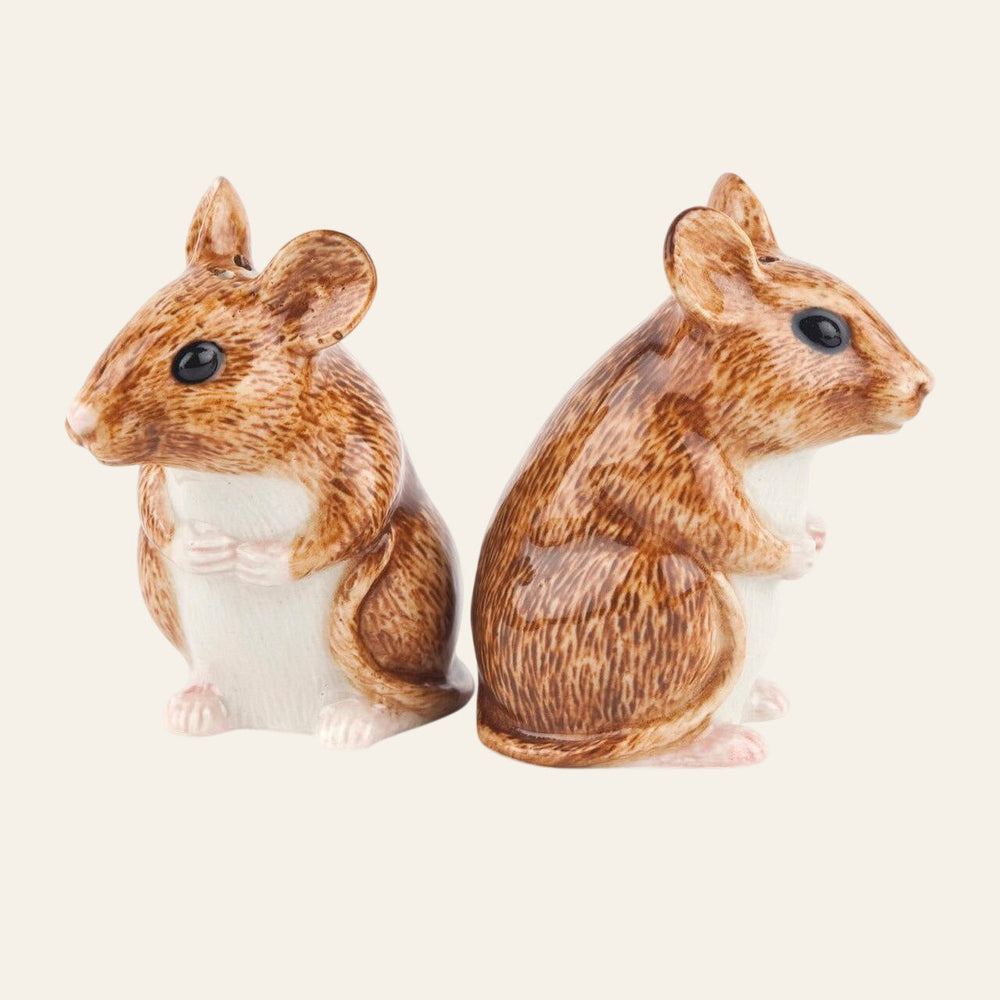 Wood Mouse Salt and Pepper pots - Equisafety