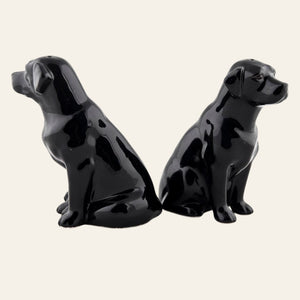 Equisafety wood mouse salt and pepper pots
