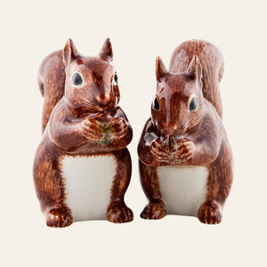 Equisafety wood mouse salt and pepper pots