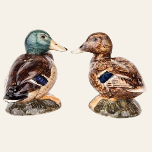 Equisafety wood mouse salt and pepper pots
