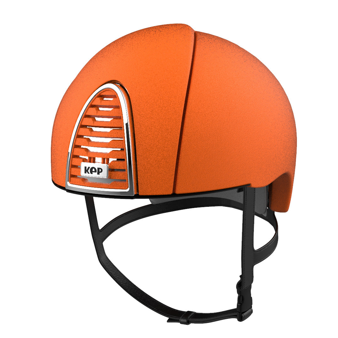 Kep Cromo 2.0 Jockey - Riding Hat - Textured Orange