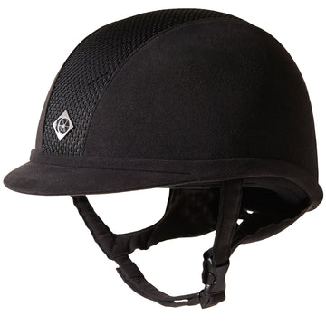 Charles Owen AYR8 Plus - Riding Hat - Black