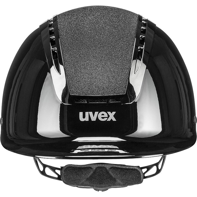 UVEX suxxeed blaze Riding Hat - black shiny