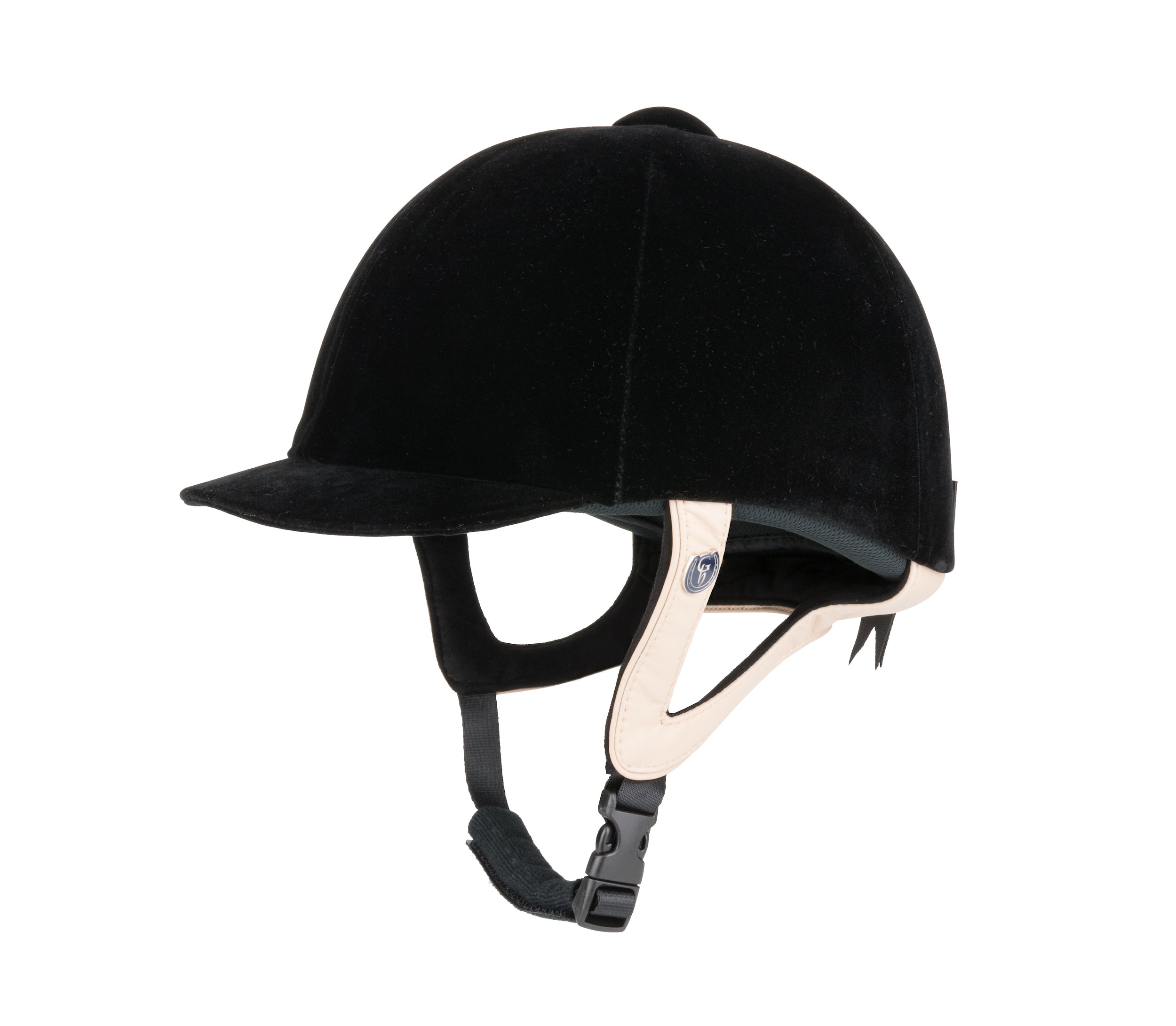 GH Jeunesse Velvet Riding Hat - Black